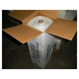 2 Rolls of 16 ft x 1000 Ft Clear Plastic 4 ML