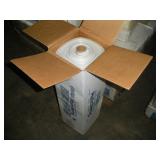 2 Rolls of 16 ft x 1000 Ft Clear Plastic 4 ML