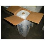 2 Rolls of 16 ft x 1000 Ft Clear Plastic 4 ML