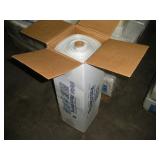 2 Rolls of 16 ft x 1000 Ft Clear Plastic 4 ML