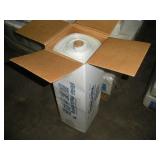 2 Rolls of 16 ft x 1000 Ft Clear Plastic 4 ML