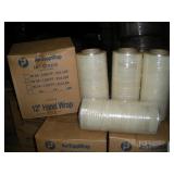 8 Rolls 12 x 1500 Ft Hand Shrink Wrap Film