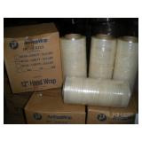8 Rolls 12 x 1500 Ft Hand Shrink Wrap Film