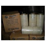 8 Rolls 12 x 1500 Ft Hand Shrink Wrap Film