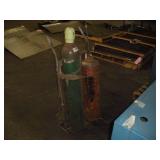 Oxygen Accetone Tanks and cart