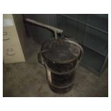 Gear Oil Hand Pump & Barrel