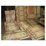 10  Asst Wood Die Cutters - Industrial Wall Art