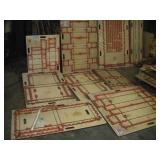 10  Asst Wood Die Cutters - Industrial Wall Art