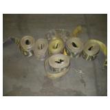 6 Nylon Hold Down Straps 3 inch x 16 ft