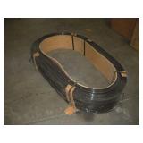 Plastic strapping for pallets