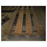 Wooden warehouse Carts 54 x 84 x 10 inch