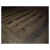 Wooden warehouse Carts 54 x 84 x 10 inch