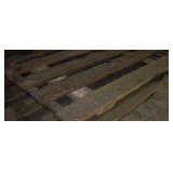 Wooden warehouse Carts 54 x 84 x 10 inch