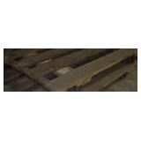 Wooden warehouse Carts 54 x 84 x 10 inch