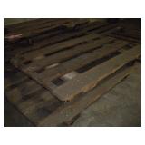 Wooden warehouse Carts 54 x 84 x 10 inch