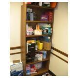 Press Board Book case 12 x 28 x 72 inch No Content