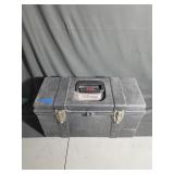 TuffBox toolbox with interior padding, 20" x 10