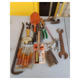 Batch of assorted tools, including Vietnam-era