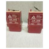 Pair of Air One TI-12A1 personal air sampling