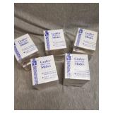 20 unopened boxes of microscope slides