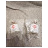 Two 30ml bottles of acetone
