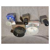 Set of five hole saws, various sizes