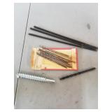 Nineteen drill bits of various lengths and sizes