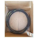Heavy duty coiled cable