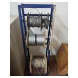 Rack of industrial wire