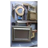 Box Lot of picture frames