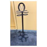 Decorative horseshoe display