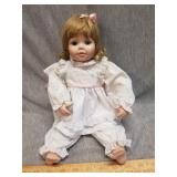 Phyllis Parkins little baby porcelain doll, 10"