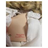 Playing Bride porcelain doll by The Hamilton