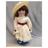 Marian Yu porcelain doll with certificate of