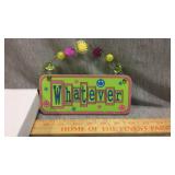 33 individually boxed "whatever" hanging signs