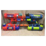 Pair of Super Soakers Flash Flood Squirt Guns