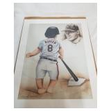 27x21-inch print of Baby Ripken painting by