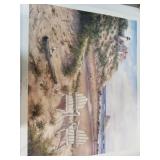 30x24 inch print of Seaside Solitude painting by