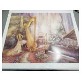 33x27 inch portrait of Music Room VI - Romantic