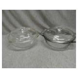 Set of 2 Casserole dishes with lids