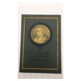 1907 William McKinley Memorial dedication program