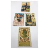 (4) Abraham Lincoln Centennial commemorative post