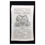 Republican Ticket - 1872 Ulysses S. Grant as