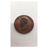 Abraham Lincoln- Centennial commemorative coin.