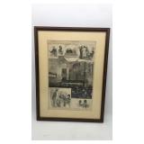 Framed Illustration - 1884 Republican