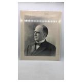 Engraving poster of William McKinley.Measures