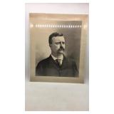 Engraving poster of Theodore Roosevelt.Measures