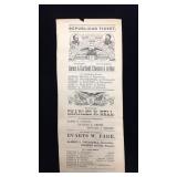 Republican Ticket 1880 - James A. Garfield as