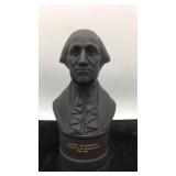 George Washington 8.5" black basalt bust.
