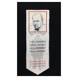 Winston Churchill commemorative ribbon 7.5" x